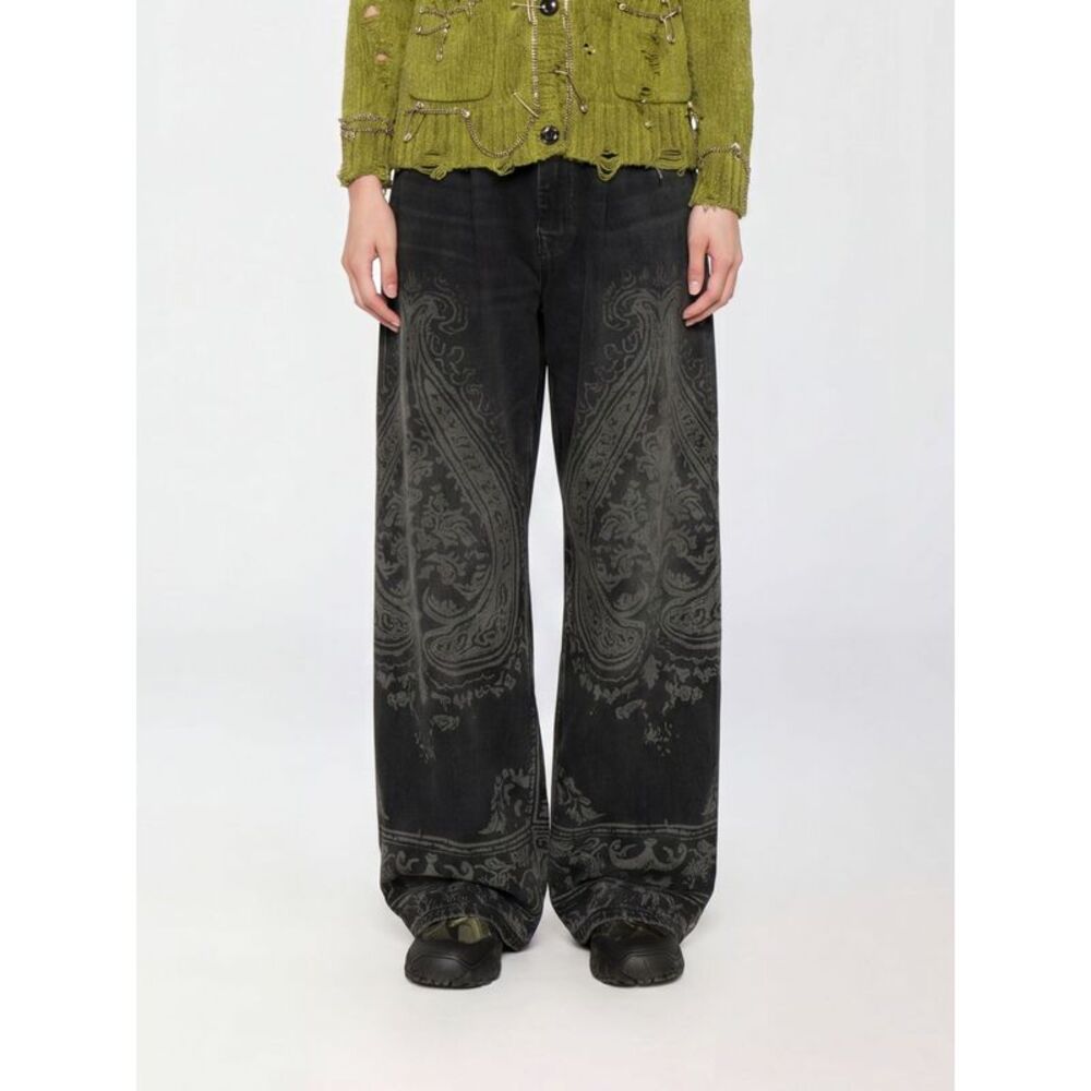 R13 Jeans Woman Black